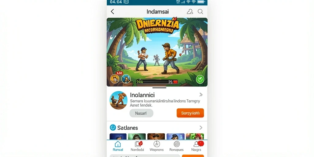 Fitur chat untuk berinteraksi dengan pemain lain.