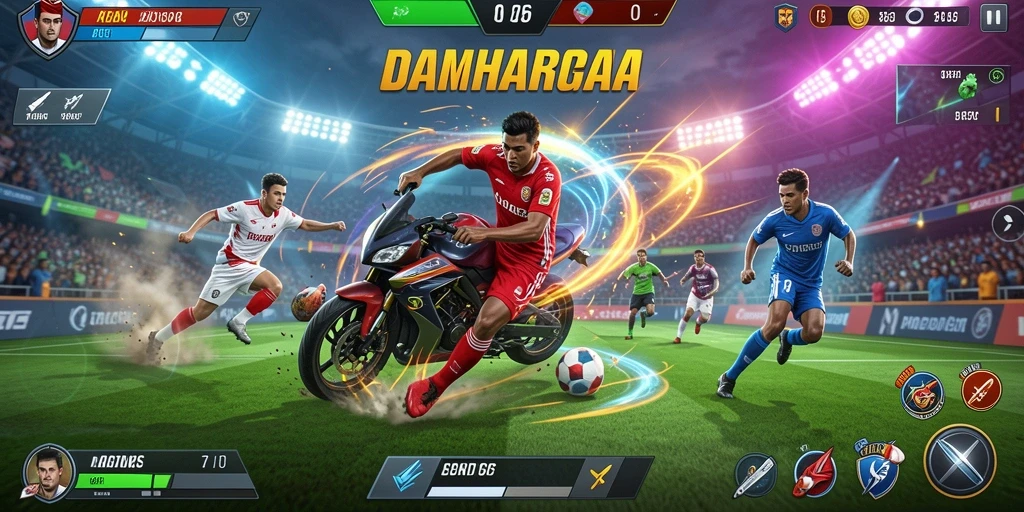 Menu pilihan karakter yang beragam dan menarik.