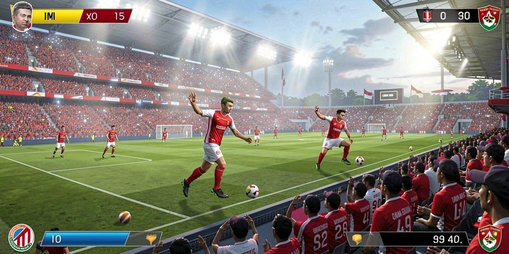 Mode multiplayer yang seru dan kompetitif.
