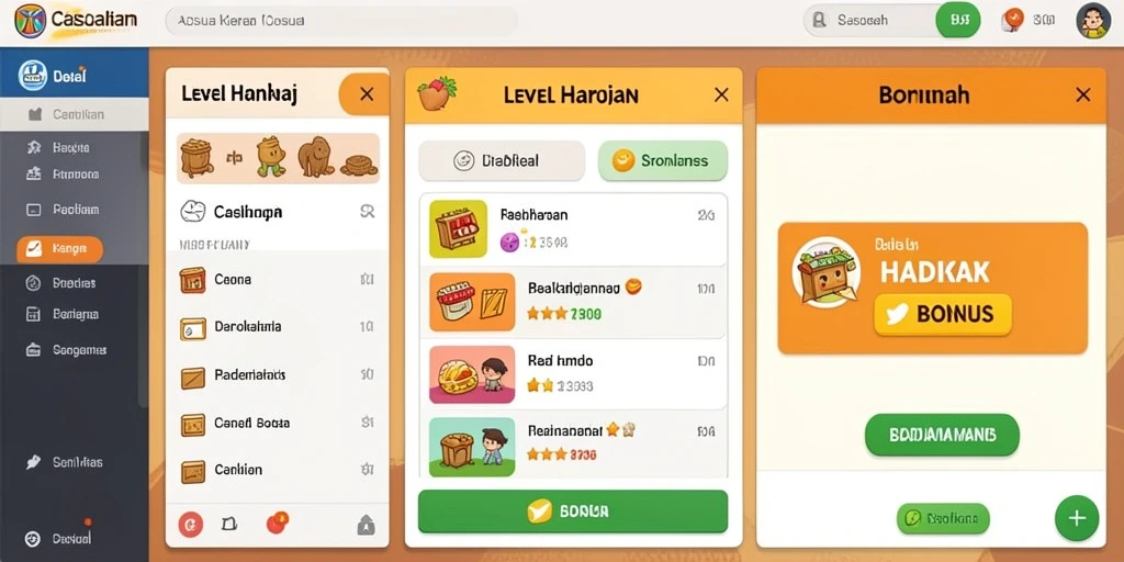 Beragam pilihan permainan dalam satu aplikasi.
