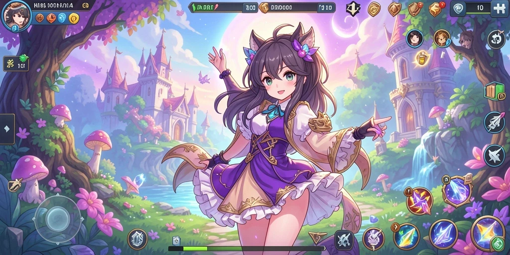 Gameplay seru dengan banyak tantangan menarik.