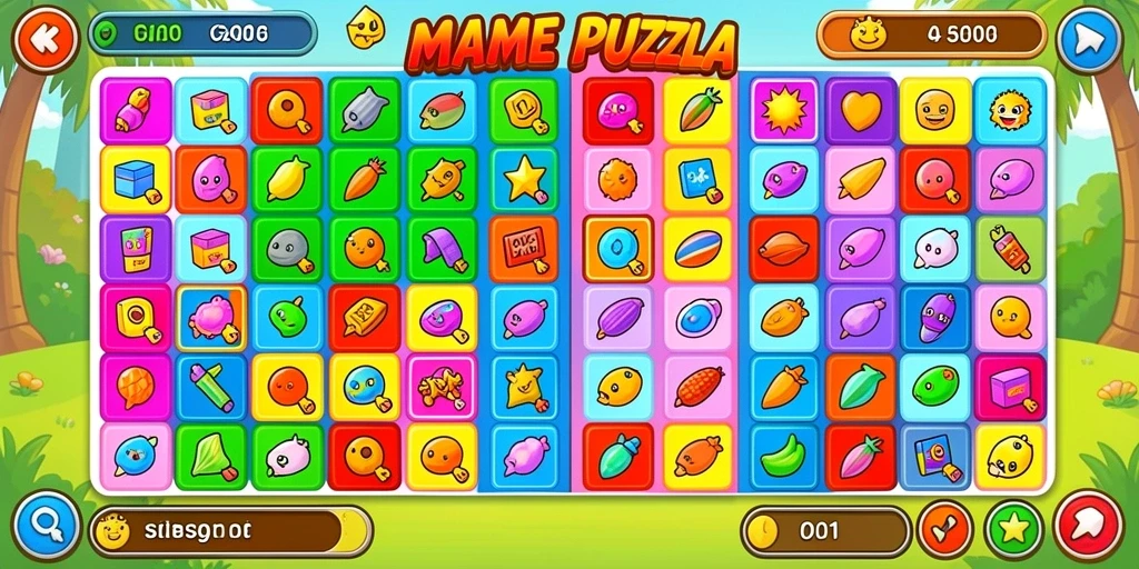 Screenshot menampilkan salah satu level menantang dalam KOPLO77.