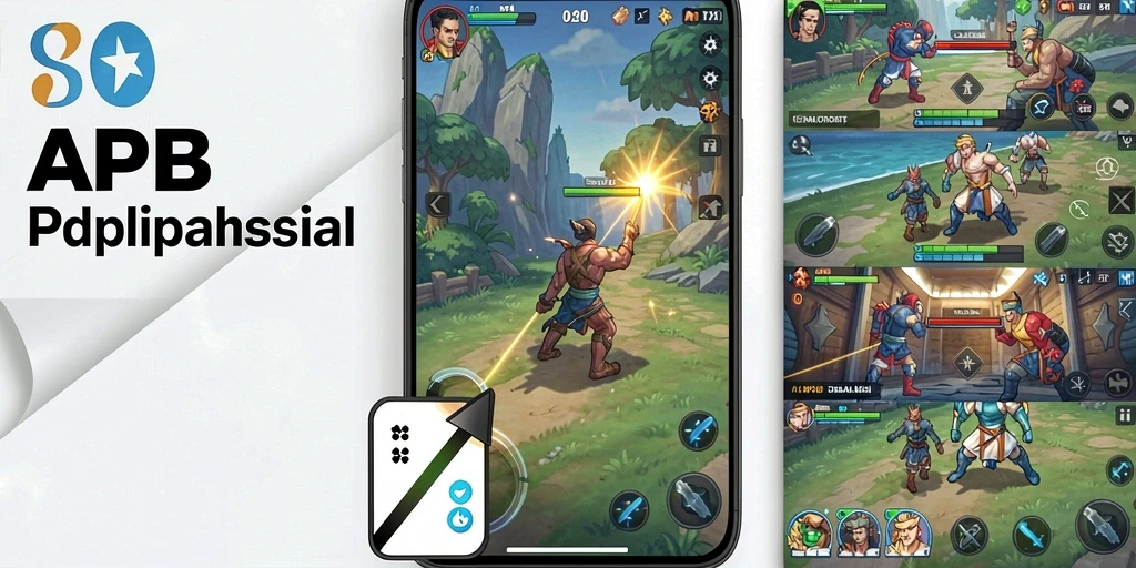 Screenshot interaksi pengguna dalam mode multiplayer.